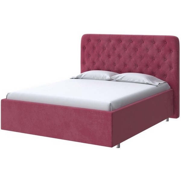 

PROxSON Кровать Classic Large (Ткань: Велюр Casa Винный) 140x190, Красный, Classic Large 2016585