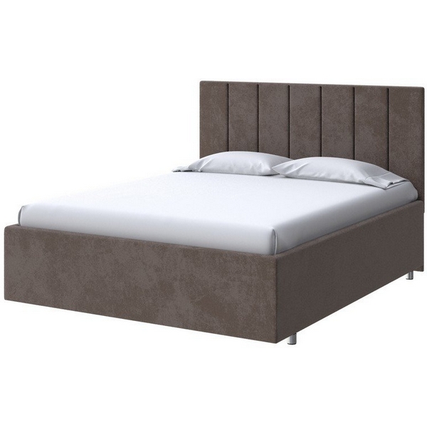 

PROxSON Кровать Modern Large (Ткань: Велюр Casa Кофейный) 140x200, Коричневый, Modern Large 2017740