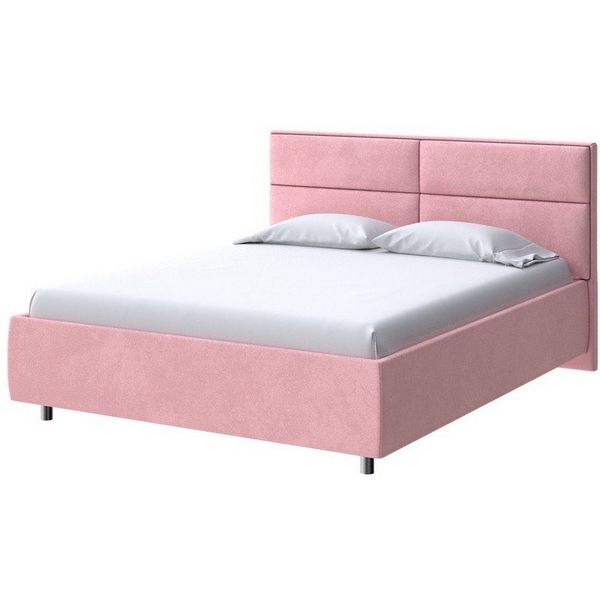 

PROxSON Кровать Pado без основания (Ткань: Велюр Casa Жемчужно-розовый) 160x200, Pado 2017819