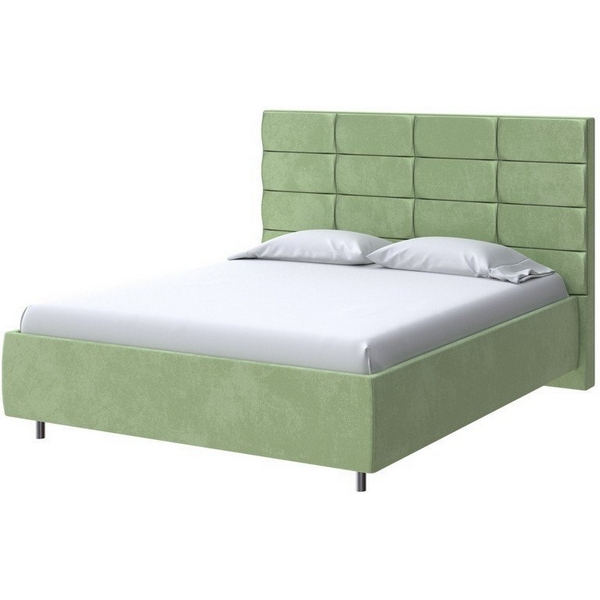 

PROxSON Кровать Shapy без основания (Ткань: Велюр Casa Яблоневый) 140x200, Зеленый, Shapy 2018825