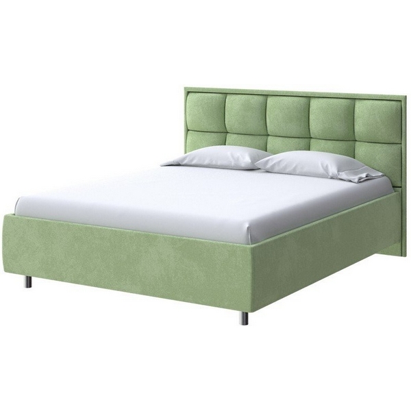 

PROxSON Кровать Chessy без основания (Ткань: Велюр Casa Яблоневый) 90x200, Зеленый, Chessy 2018902