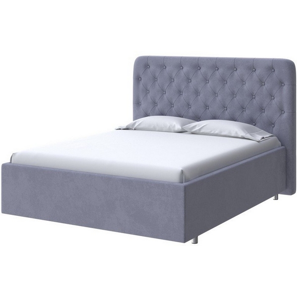 

PROxSON Кровать Classic Large (Ткань: Велюр Casa Благородный серый) 90x200, Classic Large 2019156