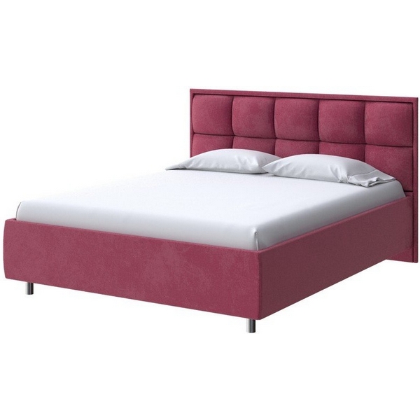 

PROxSON Кровать Chessy без основания (Ткань: Велюр Casa Винный) 120x190, Красный, Chessy 2019329