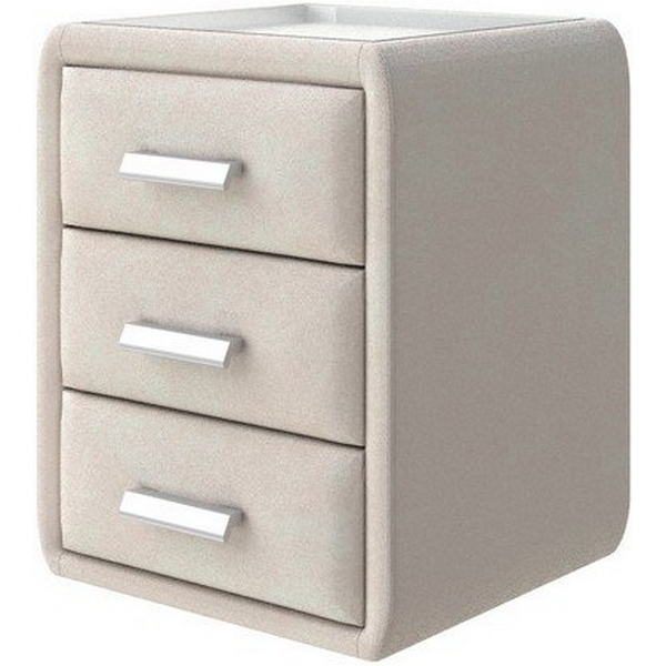 

PROxSON Тумба Soft Mebel (Ткань: Велюр Casa Сахарный) 51x48, Soft Mebel 2019654