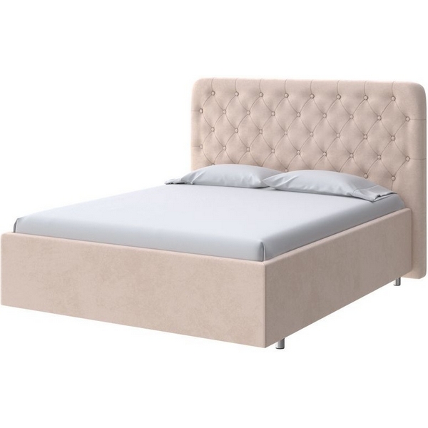 

PROxSON Кровать Classic Large (Ткань: Велюр Teddy Тауп) 140x200, Серый, Classic Large 2022627