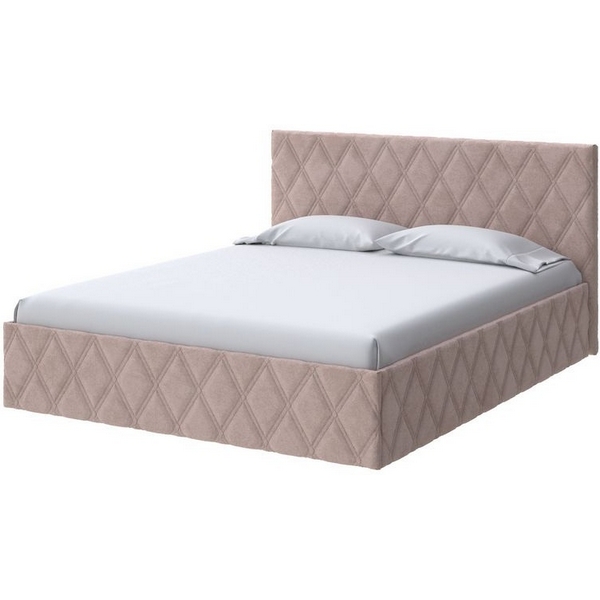 

PROxSON Кровать Fresco (Ткань: Велюр Teddy Шоколадный бисквит) 140x200, Коричневый, Fresco 2022877