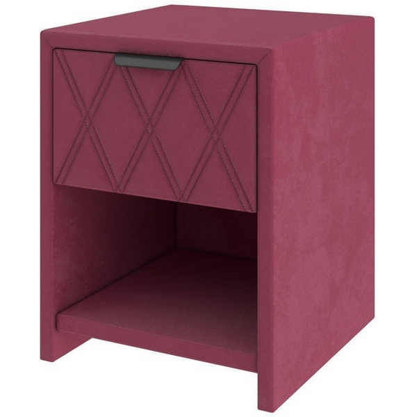 

PROxSON Тумба Side (Ткань: Велюр Casa Винный) 44x45, Side 2028074