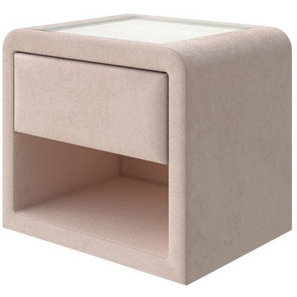 

Тумба Cube (Ткань: Велюр Teddy Тауп) PROxSON 52x41 2031693, Cube 2031693