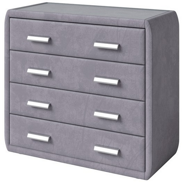 

Комод Soft Mebel (Ткань: Микровелюр Manhattan Стальной) PROxSON 101x48 2049870, Серый, Soft Mebel 2049870