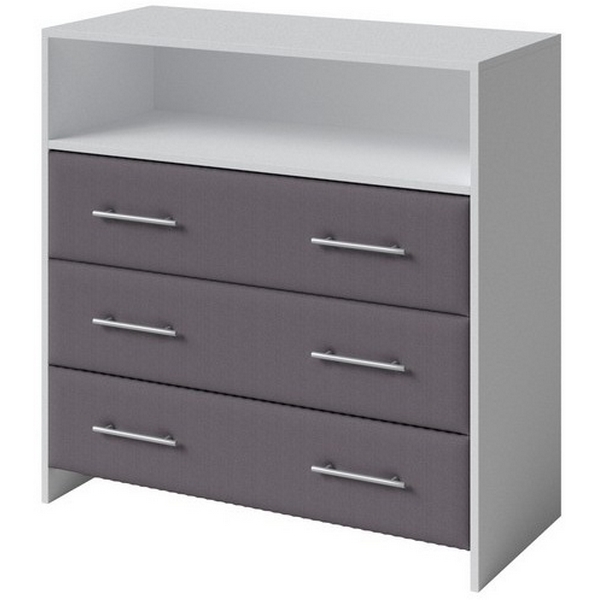 Изображение товара Комод PROxSON Свен из ЛДСП и ткани 90x40 см, белый Изображение товара Комод PROxSON Свен из ЛДСП и ткани 90x40 см, белый