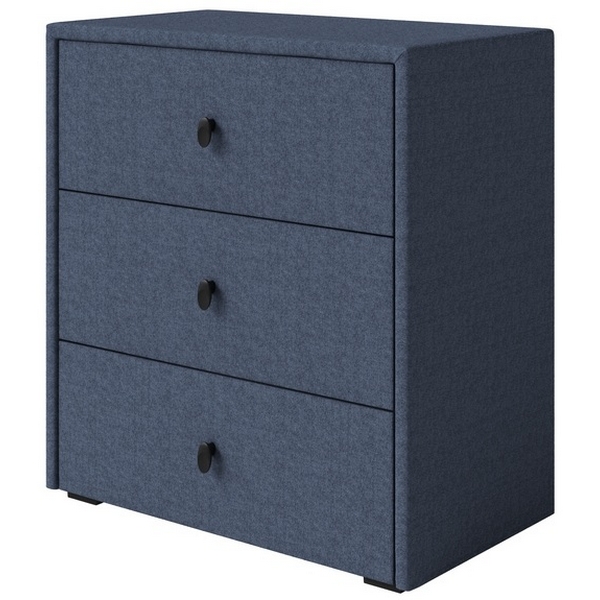 Изображение товара Комод PROxSON Rumi 70x41x75 см из рогожки Синий Изображение товара Комод PROxSON Rumi 70x41x75 см из рогожки Синий