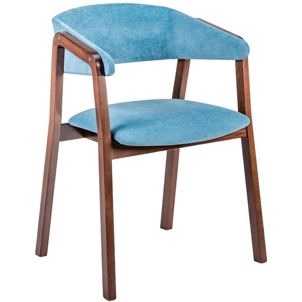 

Стул R-Home Dalia Soft Блю/ТемныйОрех, Dalia 4000122h_БлюТОрех