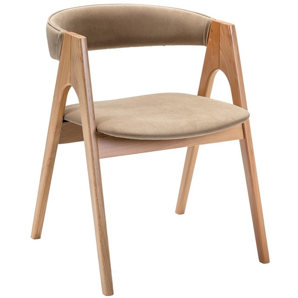 

Кресло Kaede Beige/натур R-Home арт.400015110h_diagbeige_natur, Бежевый, 400015110h_diagbeige_natur