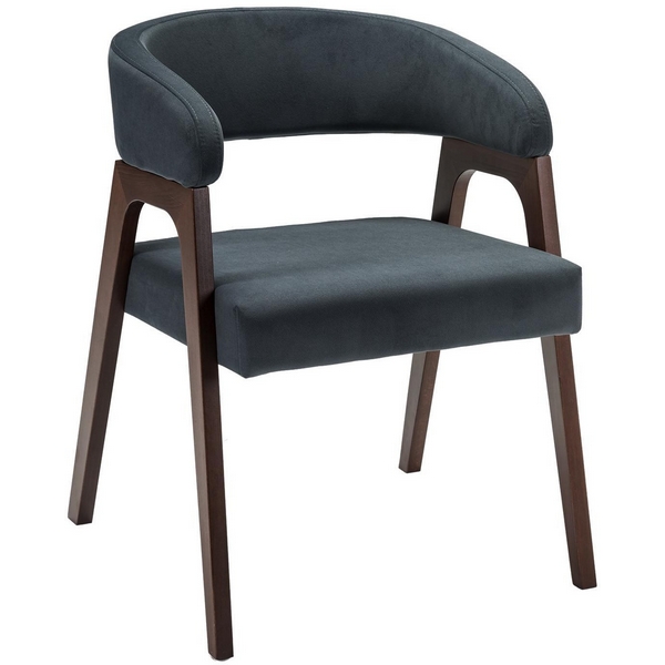 

Кресло Baxter Grey/Темный орех R-Home арт.400016121h_diaggrey_nut, Серый, 400016121h_diaggrey_nut