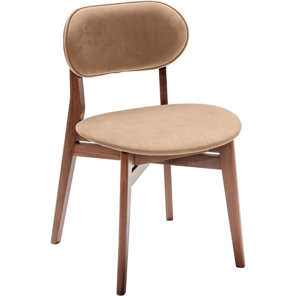 

Стул Rasmus Diag beige/т.орех R-Home арт.400017101h, Бежевый, 400017101h