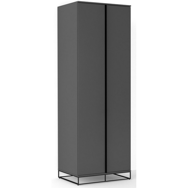 

Шкаф двухстворчатый City графит/60см R-Home арт.401055105h, 401055105h