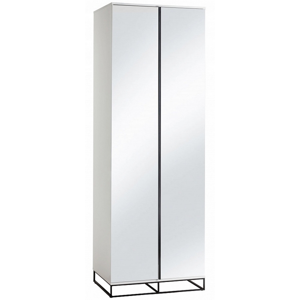 

Шкаф двухстворчатый с зеркалом City белый/40см R-Home арт.401055112h, 401055112h