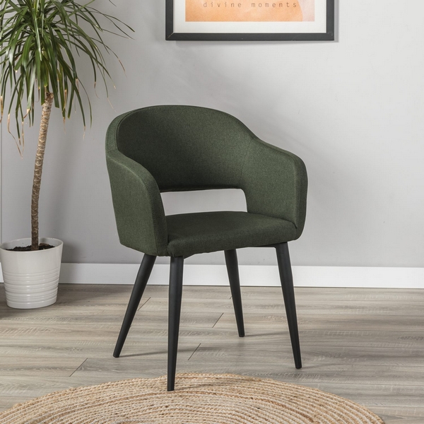 

Стул R-Home Oscar тёмно-зеленый/черный, Oscar 410118120h_Dark_Green_черн