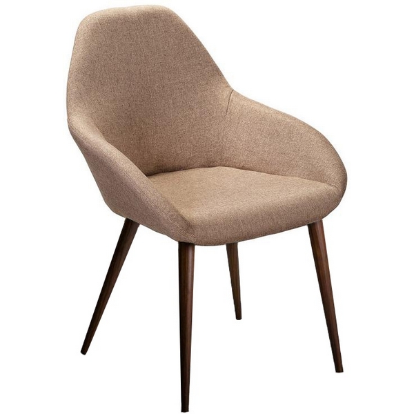 

Стул R-Home Kent Браун/Тёмный Орех, Бежевый, Kent 4101190h_БраунТОрех