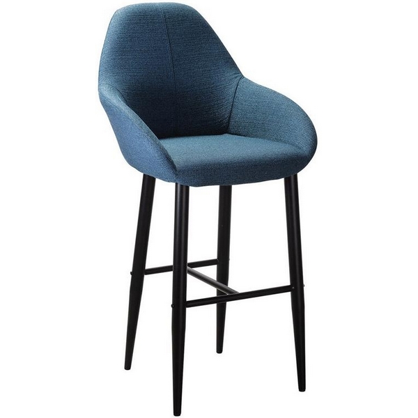 

Стул барный R-Home Kent _БлюАрт, Синий, Kent 4101198h_БлюАртЧерн_Бар