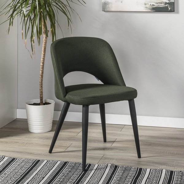 

Стул R-Home Lars тёмно-зелёный/черный, Зеленый, LARS 410120120h_Dark_Green_черн