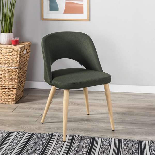 

Стул R-Home Lars тёмно-зеленый/нат.дуб, LARS 410120121h_Dark_Green_н.дуб