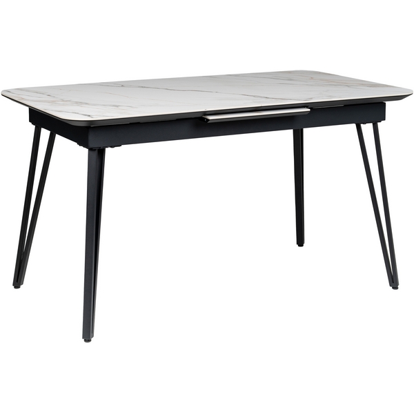 

Стол Диего раздвиж. 140-180 Керамогранит Светлый Мрамор R-Home, Черный, Диего 4103225h