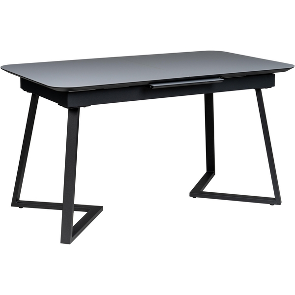 

Стол Роналдо 140-180 Automatic Dark matte glass R-Home, Черный, Пеле 4103302h