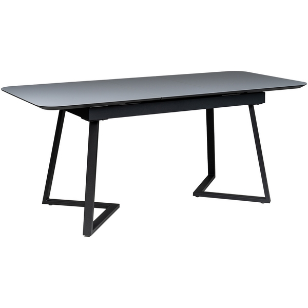 

Стол Роналдо 120-150 Automatic Dark matte glass R-Home, Черный, Пеле 4103304h