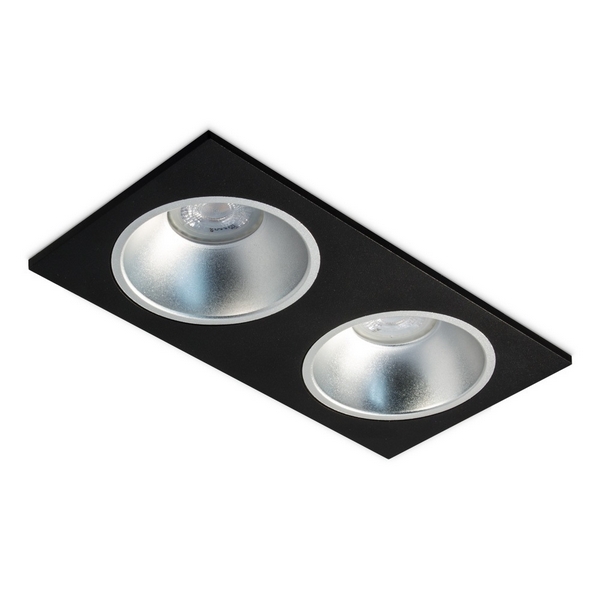 

Встраиваемый светильник DIP 2 Black/Aluminium RAUMBERG Dip Dip2BkAlu Raumberg, Серый, Dip Dip2BkAlu