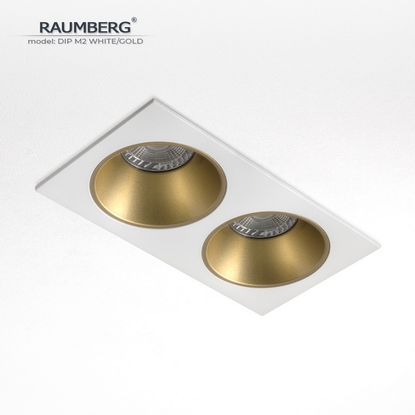 Изображение товара Встраиваемый светильник Raumberg DIP M2 White/Gold