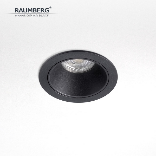 

Встраиваемый светильник Raumberg DIP MR Black, Черный, DipMRBk