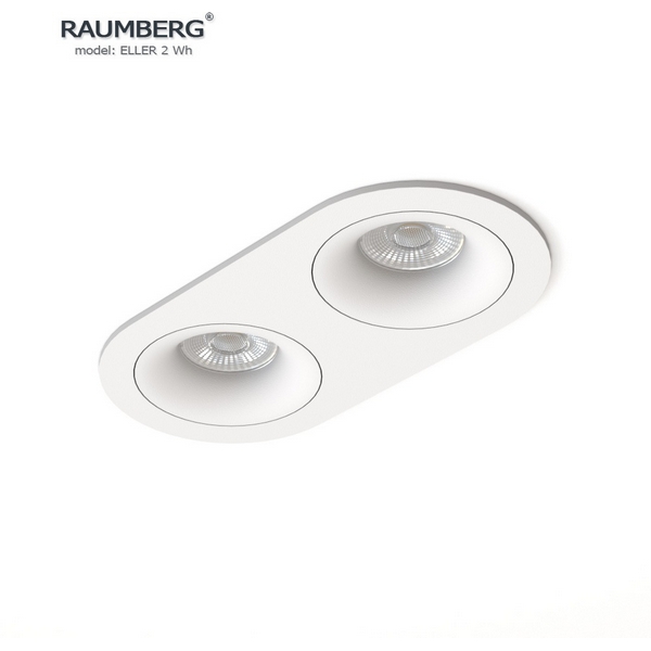 Изображение товара Встраиваемый светильник Raumberg Eller2Wh White (DE-2002)