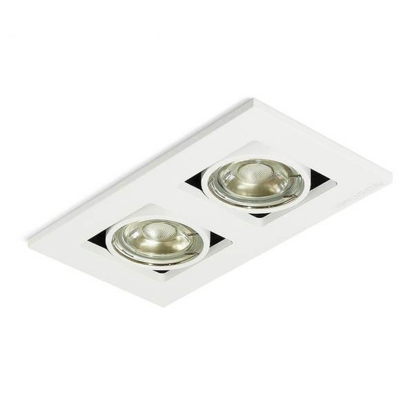 

Встраиваемый светильник White (KT 16DG-2) RAUMBERG Quader Quader2Wh Raumberg, Белый, Quader Quader2Wh