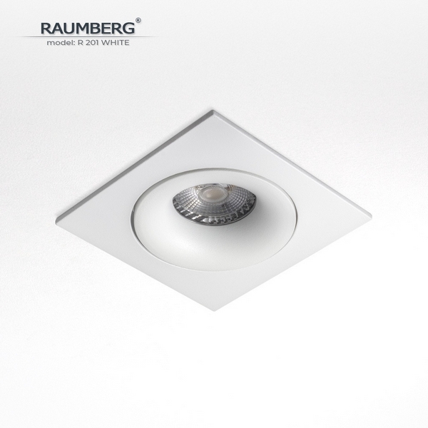 

Встраиваемый светильник Raumberg R 201 White, Белый, R201Wh