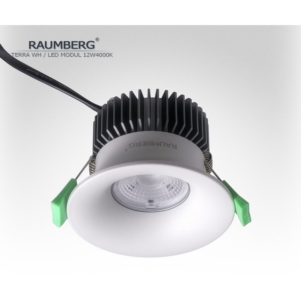 

Встраиваемый светильник Raumberg Terra\Wh\12W4000K White Led 12w 4000K, Белый, Terra Terra\Wh\12W4000K
