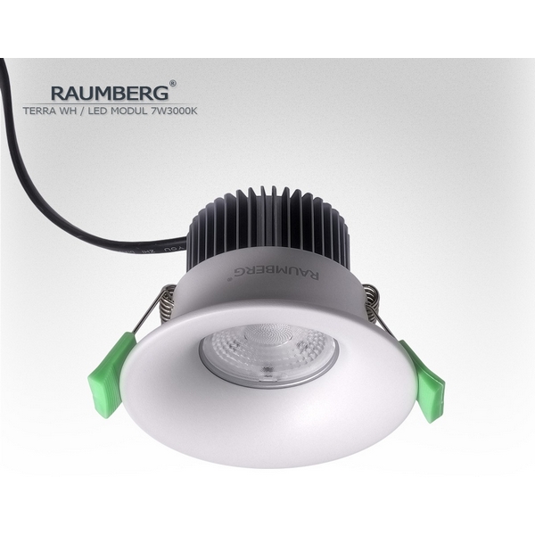

Встраиваемый светильник Raumberg Terra\Wh\7W3000K White Led 7w 3000K, Белый, Terra Terra\Wh\7W3000K
