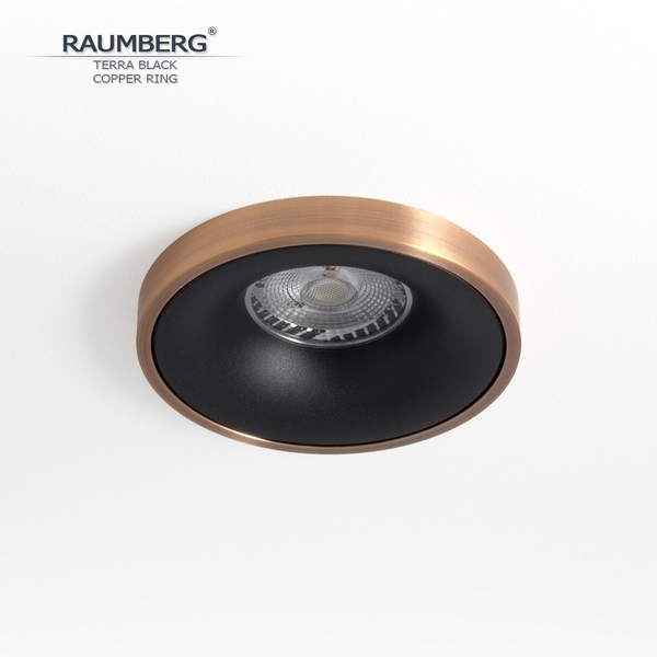 

Встраиваемый светильник Raumberg TerraBk\Copper Black\Copper, Черный, Terra TerraBk\Copper