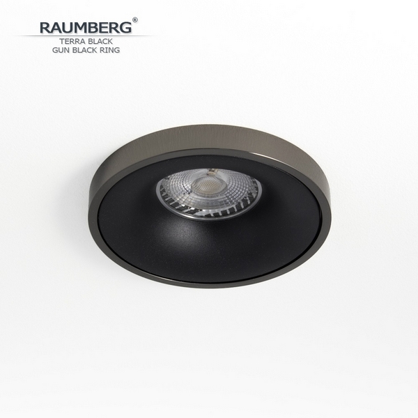 

Встраиваемый светильник Raumberg TerraBk\GBk Black\Gun Black, Черный, Terra TerraBk\GBk