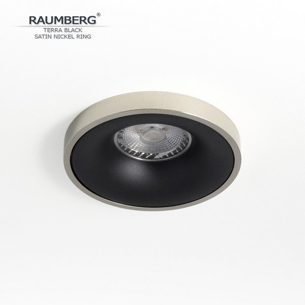 

Встраиваемый светильник Raumberg TerraBk\SNi Black\Satin Nickel, Черный, Terra TerraBk\SNi