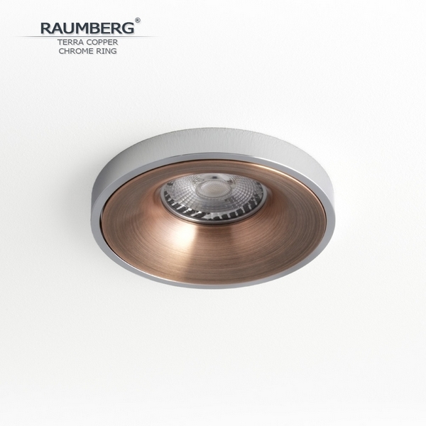 

Встраиваемый светильник Raumberg TerraCopper\Ch Copper\Chrome, Медь, Terra TerraCopper\Ch