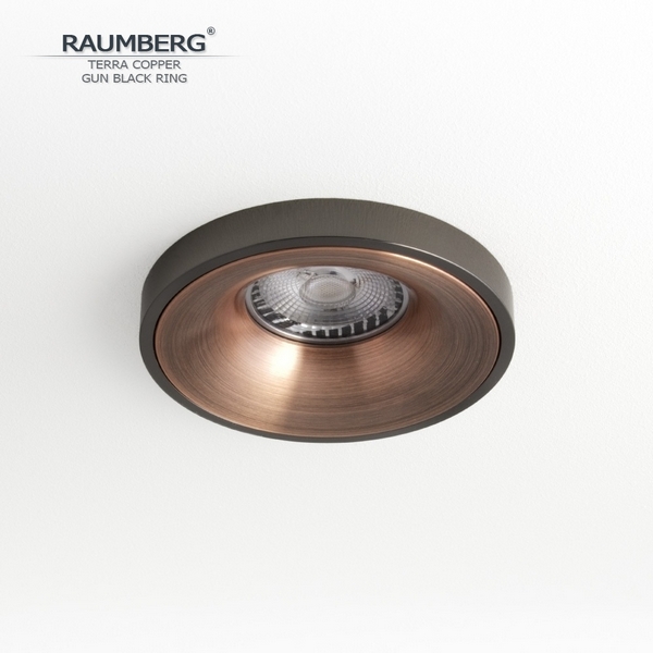 

Встраиваемый светильник Raumberg TerraCopper\GBk Copper\Gun Black, Медь, Terra TerraCopper\GBk