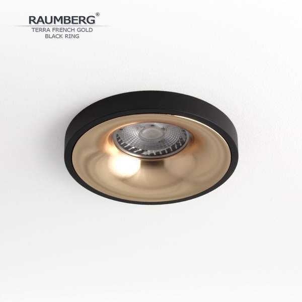 

Встраиваемый светильник Raumberg TerraFGd\Bk French Gold\Black, Золото, Terra TerraFGd\Bk