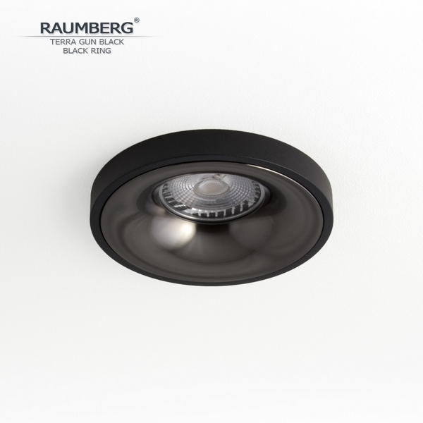 Изображение товара Встраиваемый светильник Raumberg TerraGBk\Bk Gun Black\Black