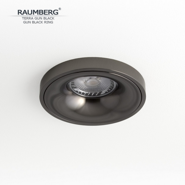 Изображение товара Встраиваемый светильник RaumbergTerra GBk\GBk Gun Black\Gun Black