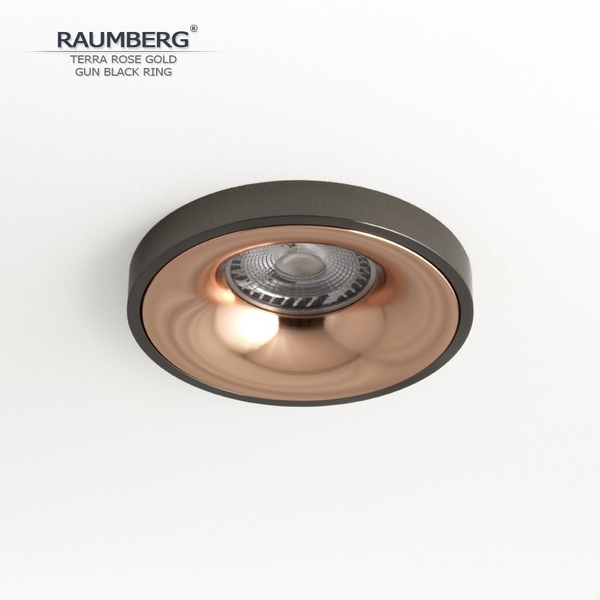 Изображение товара Встраиваемый светильник Raumberg TerraRGd\GBk Rose Gold\Gun Black