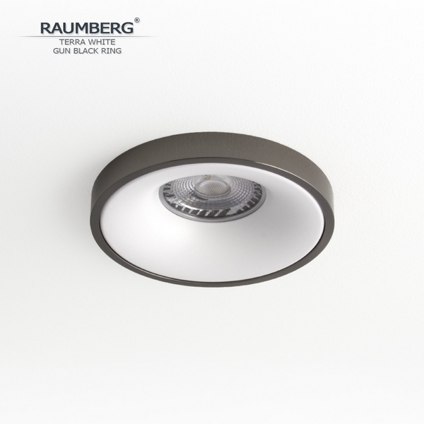 Изображение товара Встраиваемый светильник Raumberg TerraWh\GBk White\Gun Black Изображение товара Встраиваемый светильник Raumberg TerraWh\GBk White\Gun Black