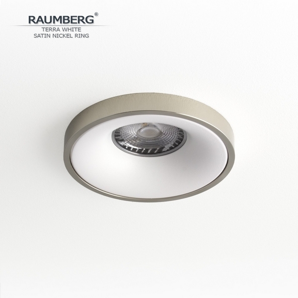 

Встраиваемый светильник Raumberg TerraWh\SNi White\Satin Nickel, Никель, Terra TerraWh\SNi