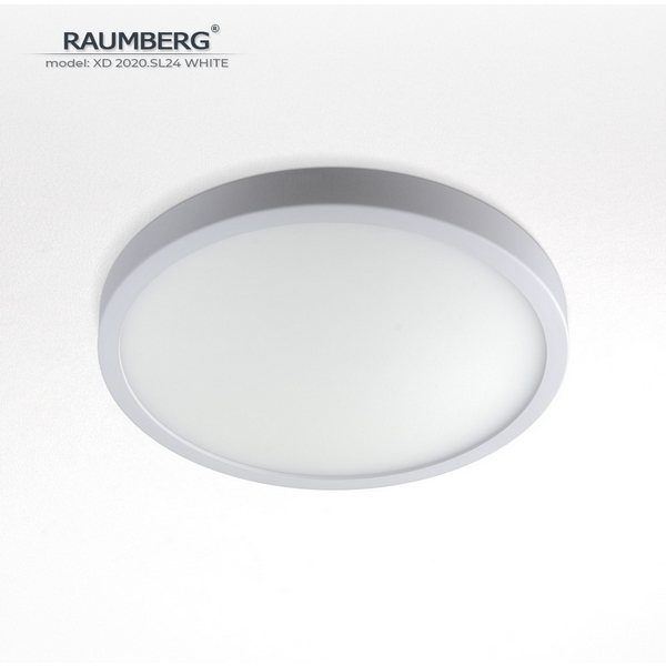 

Потолочный светильник светодиодный Raumberg XD2020.SL24 White, Белый, XD2020.SL24Wh