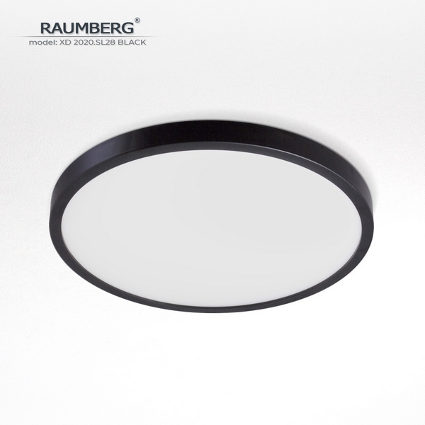

Потолочный светильник светодиодный Raumberg XD2020.SL28 Black, Черный, XD2020.SL28Bk